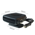2-in-1 Car Heater Fan 12V 24V – Windshield Defroster & Defogger
