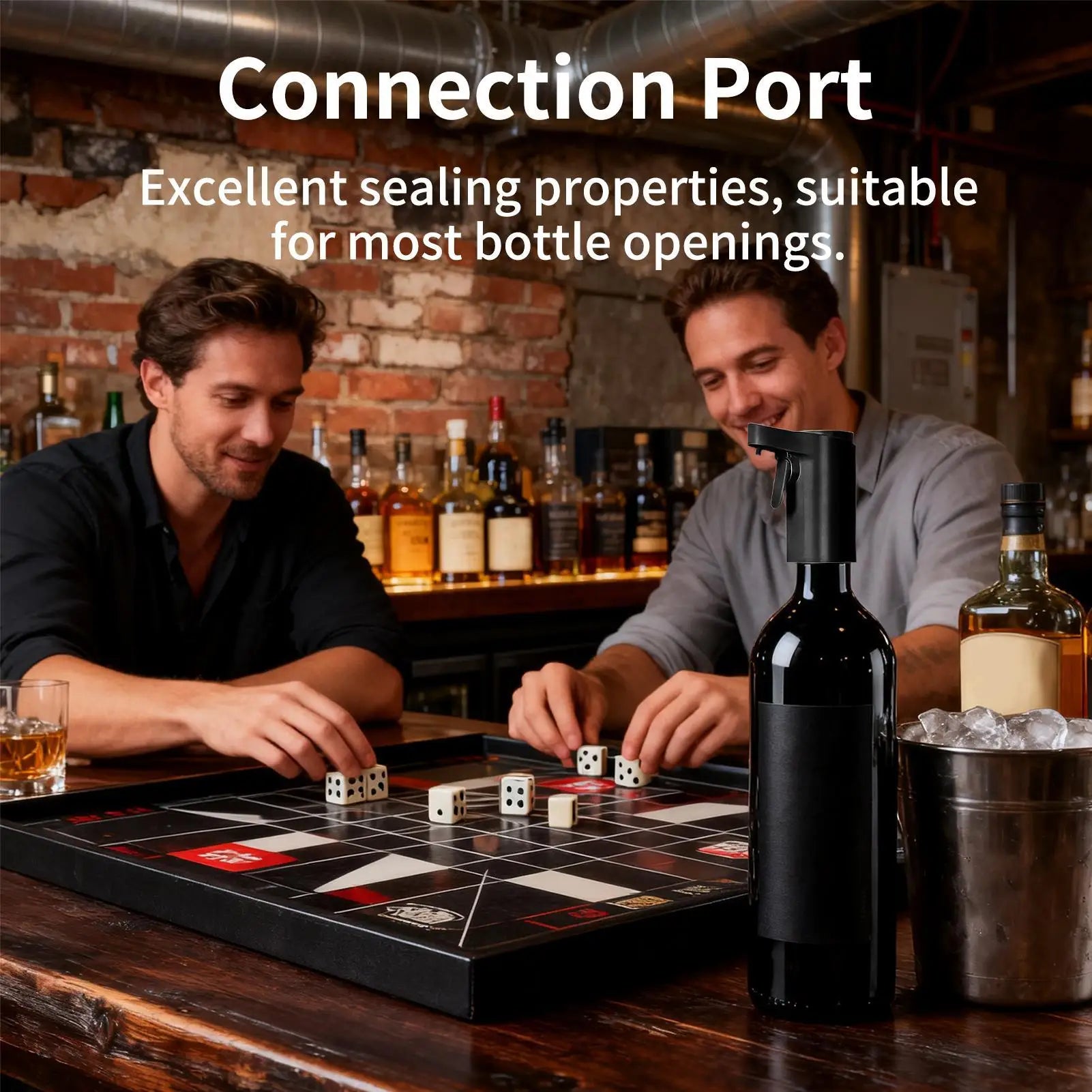 Wine Aerator Automatic Touch Screen Decanter Electric Smart Whiskey