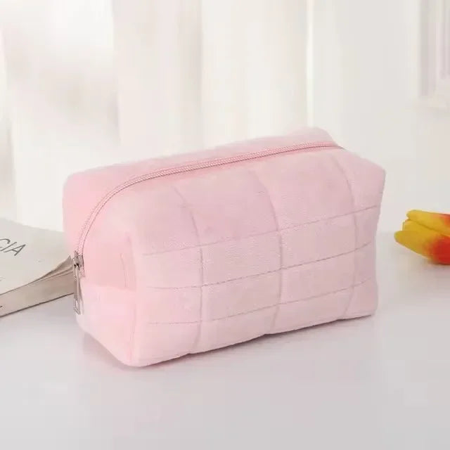 Pillow Makeup Bag – Large Capacity Zipper Cosmetic Pouch