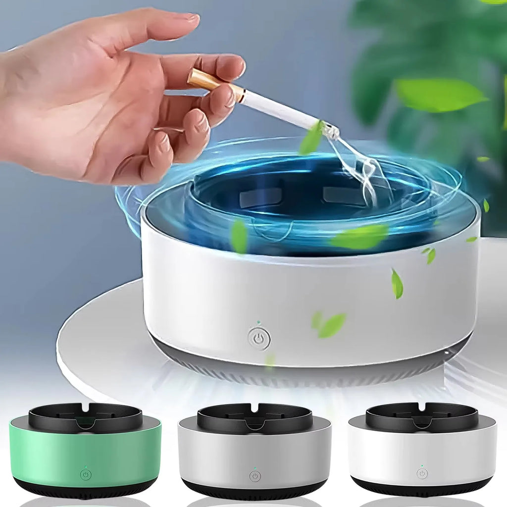 Smart Ashtray Air Purifier Remove Secondhand Smoke Tobacco Odor
