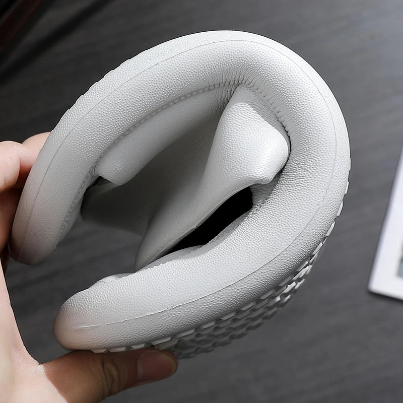 Men Trend Summer Slippers Soft Non-slip Sole Cloud Sandals Home Beach