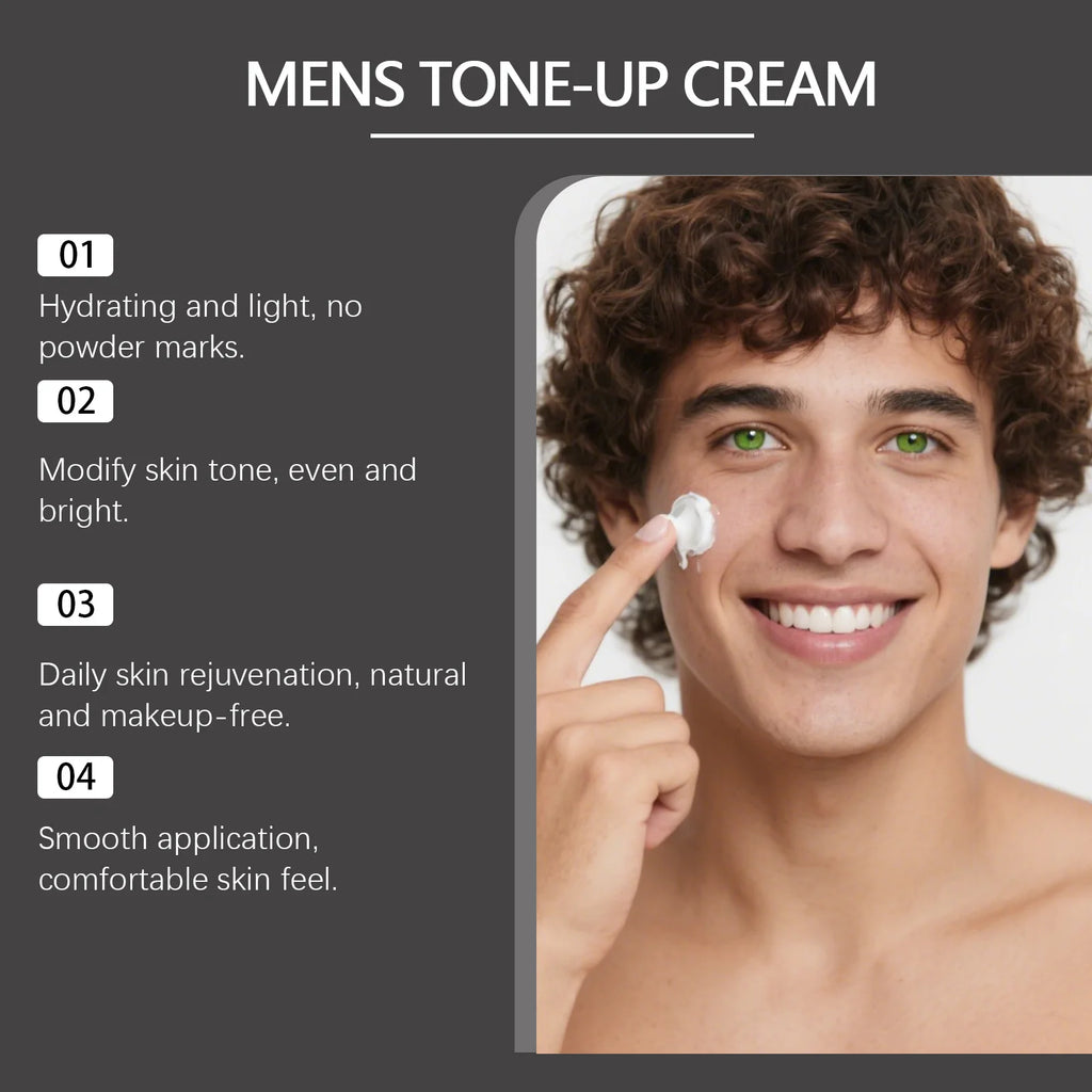 Men's Concealer Cream Nourishing Brightening Skin-Friendly Natural Conceal Fresh Hydrating Improves Dullness and Fatigue Concea Zpaxo