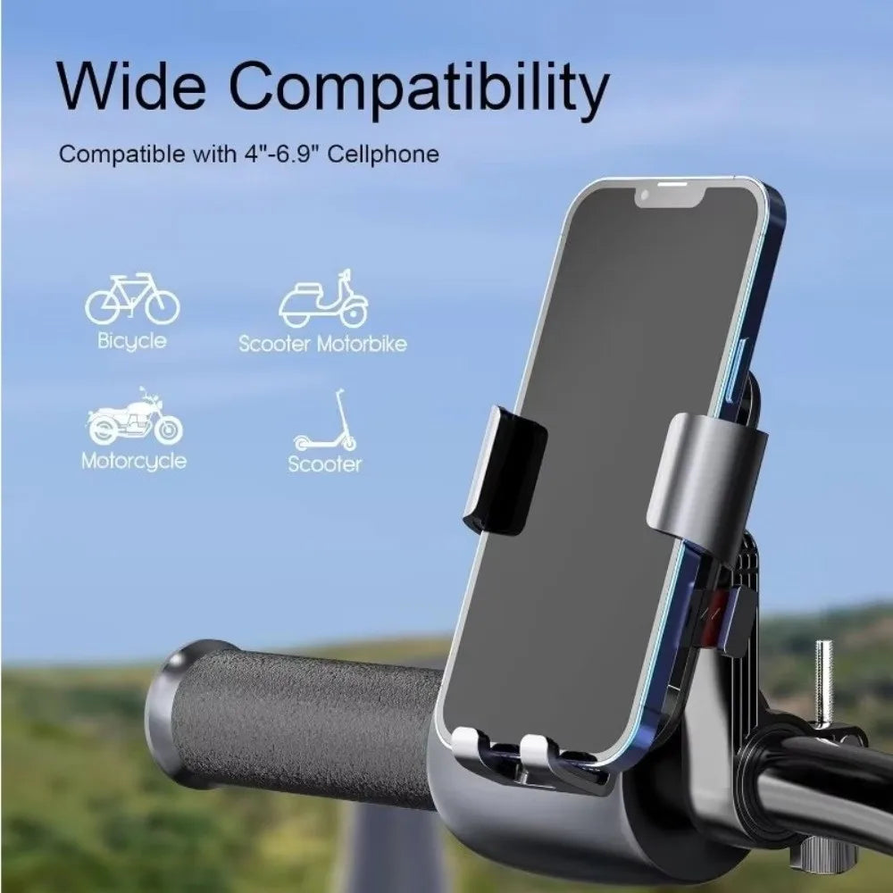 360 Rotatable Bike Phone Holder Shockproof Universal Navigation Zpaxo