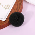 Foam Sponge Donut Hair Bun Maker 3 Colors Lightweight Clip Women Zpaxo Black S