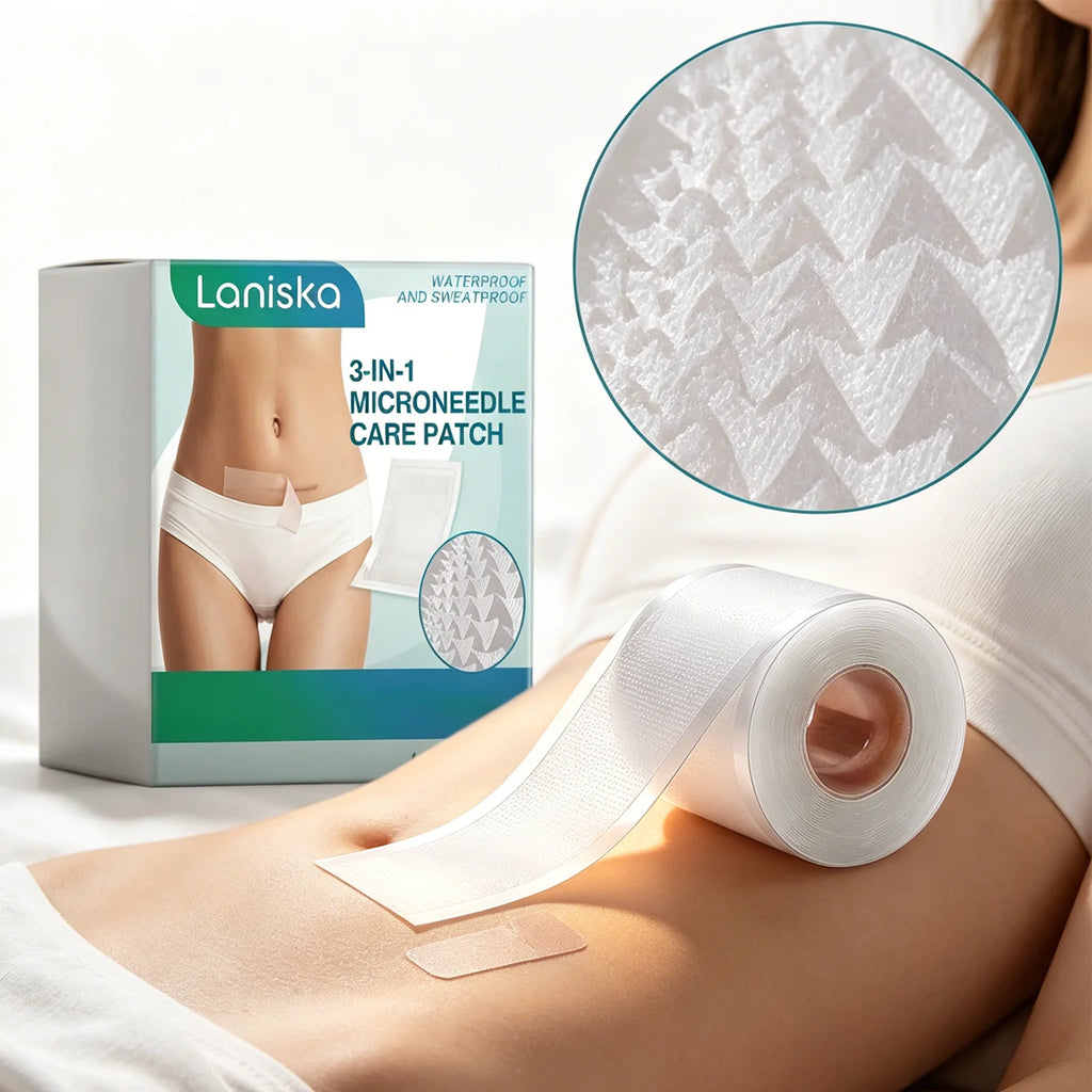 Hyaluronic Acid 0.25mm Microneedle Patch Body Care Skin Nourishing Moisturizing Tape Repairing Smooth Skin Gentle 4cm*150cm Zpaxo