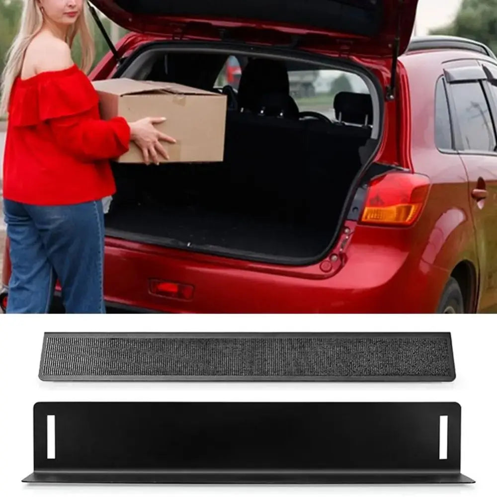 Non-Slip Car Trunk Divider Adjustable Metal Dividers Boot Separator Fixed Rack Sturdy Locking System Trunk Organizer Zpaxo