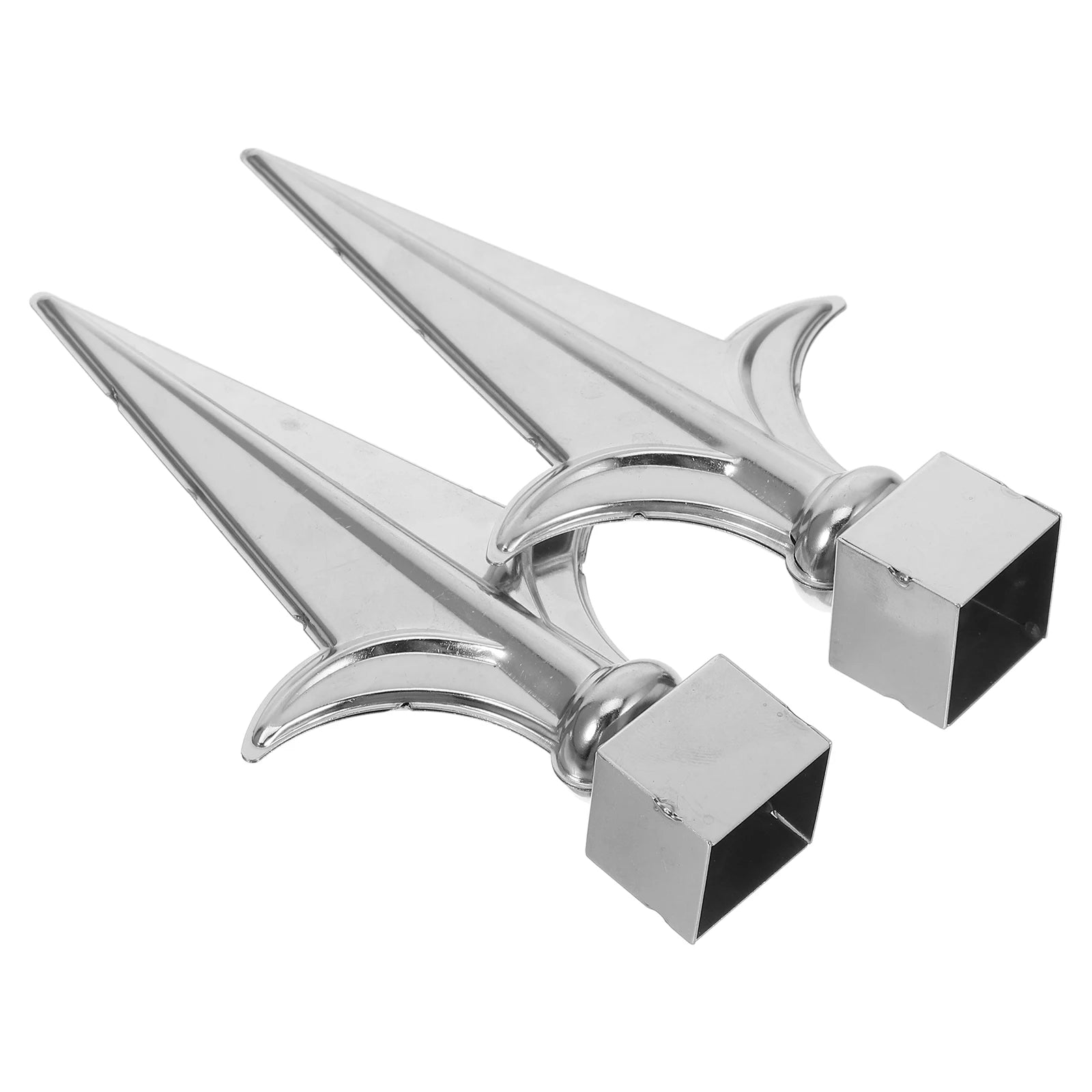 Flag Pole Finial Gun Topper Stainless Steel Decorative Tips Metal