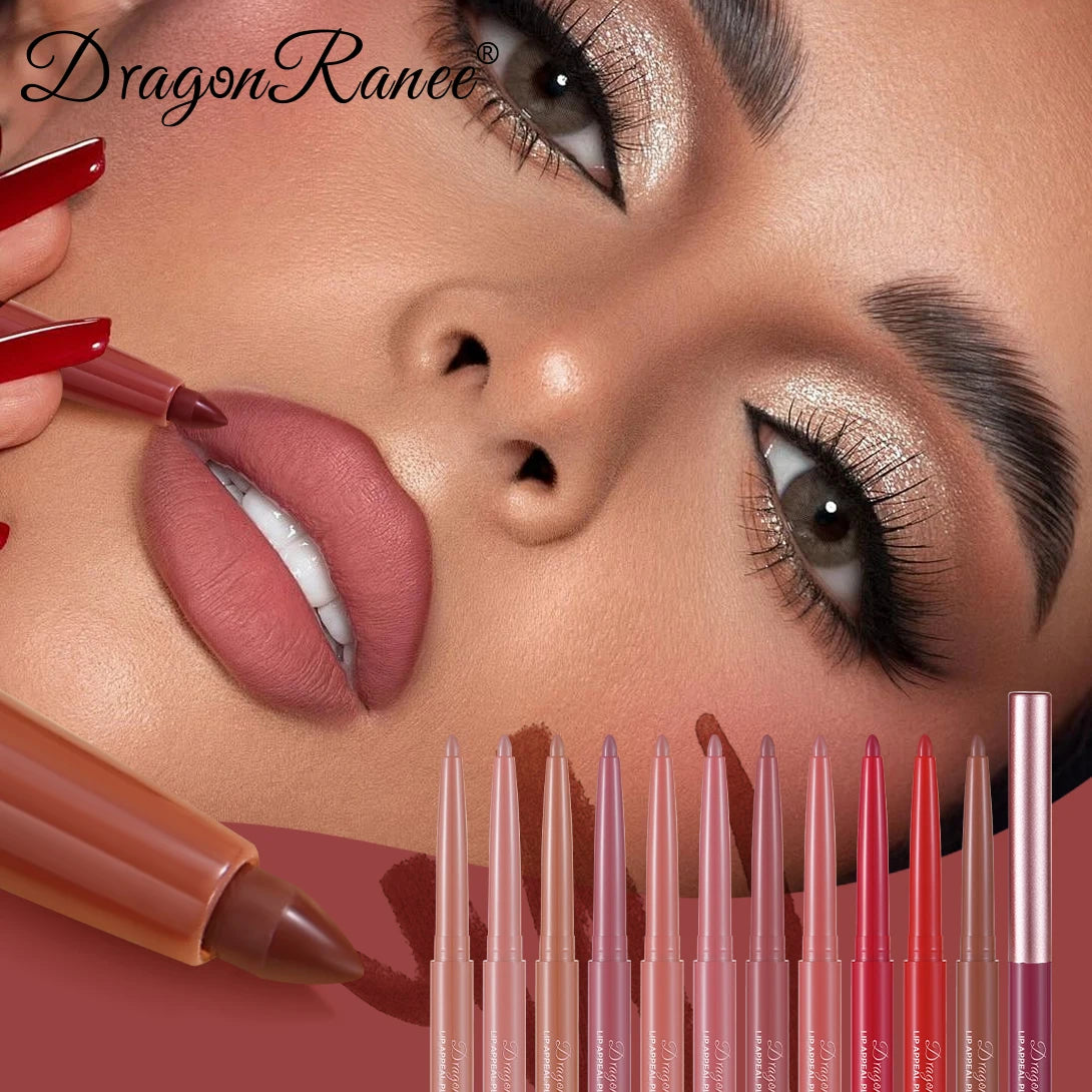Matte Lip Liner, Three-Dimensional, Delicate and Smooth, a Must-Have for Beginners, Non-Stick, Outlines the Lip Shape, Waterproof, Easy to Apply, Versatile for Daily Use Zpaxo