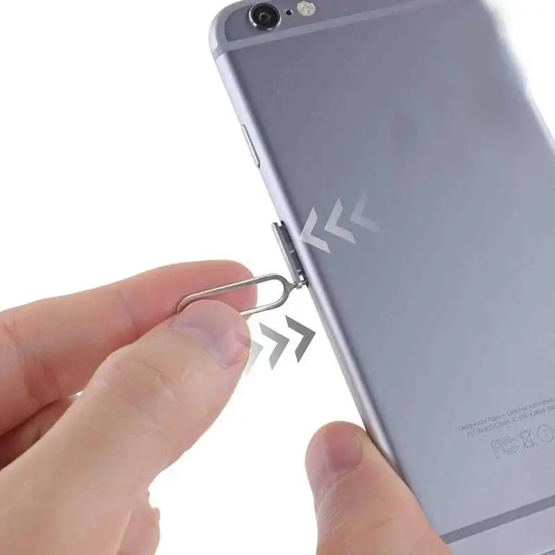 10/50/100Pcs Universal SIM Card Tray Opener Eject Needle Remover For iPhone Xiaomi Huawei Android Replacement Repair Supplies Zpaxo
