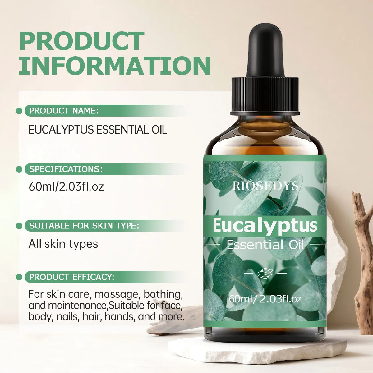 EUCALYPTUS Essential Oil Has Deep Nourishing Moisturizing Effects Zpaxo
