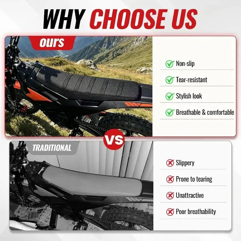 Yozma IN10 Waterproof PVC Seat Cover | Motorbike, EBike, Dirt Bike