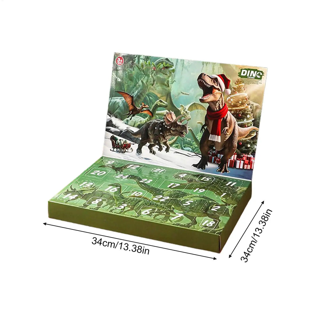 Dinosaur Advent Calendar 2025 Christmas Countdown 24 Days Kids Toy