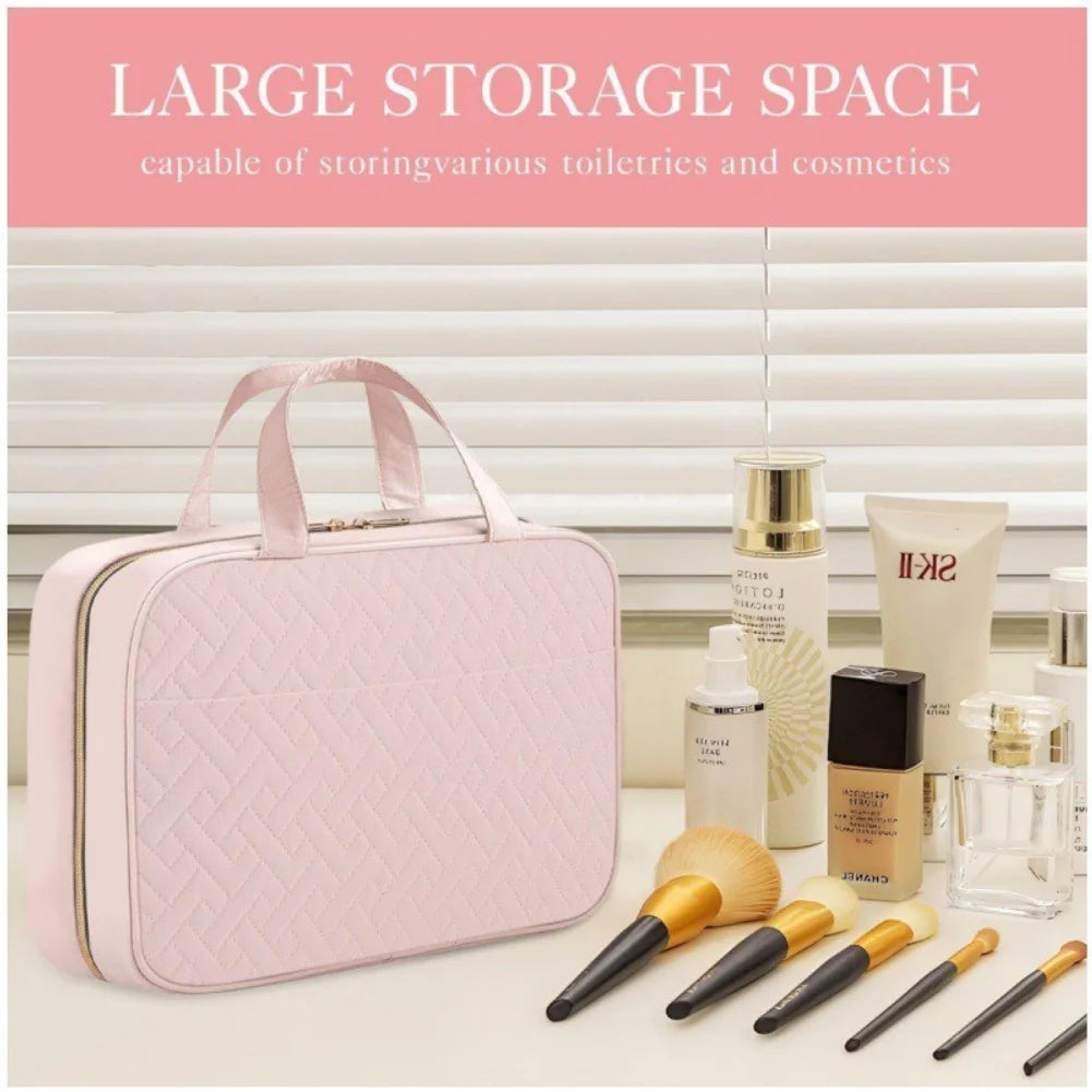 Portable Travel Toiletry Bag with Hook Hanging Toiletry Bag & Cosmetic Pouch Stylish Portable Travel Toiletry Set Zpaxo