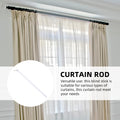 Acrylic Curtain Pull Rod Blind Replacement Wand Drapes Modern