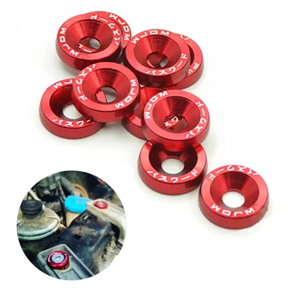 Accessaries Car Fasteners Engine Styling Fender M6 JDM Washer Zpaxo