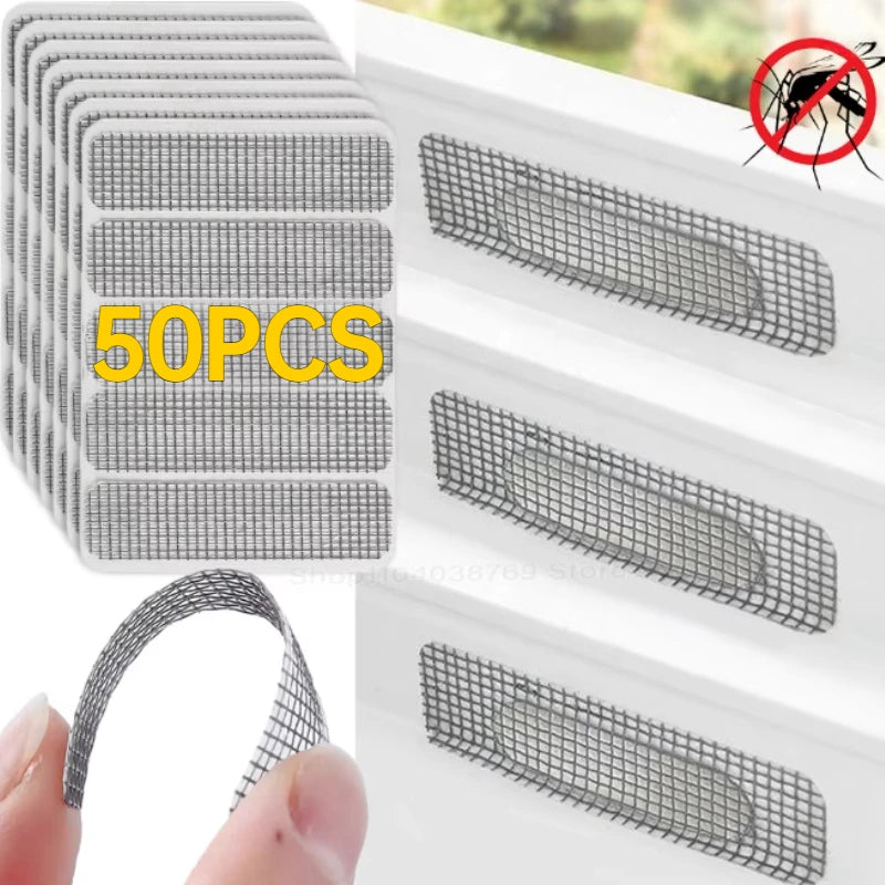 Window Screen Patch & Weep Hole Cover – Anti-Mosquito Mesh Screen Repair Patch Zpaxo