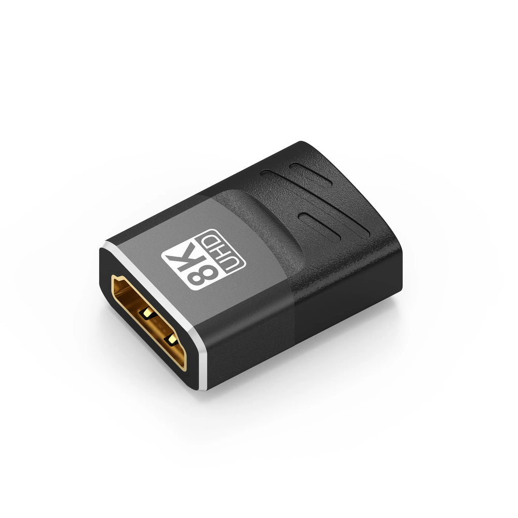 HDMI Coupler 8K, HDMI 2.1 Female to Female Connector HDMI Extension Adapter, Support 8K@60Hz Zpaxo