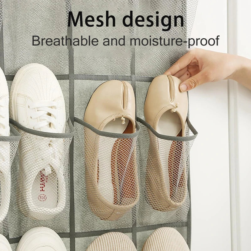 28 24 16 Pockets Wardrobe Hanging Bag Socks Bra Underwear Hanger Shoe