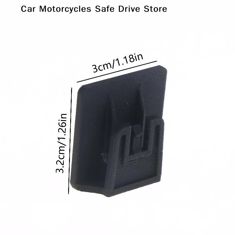Plastic Electronic Toll Pass Clip Detachable Windscreen Holder Car