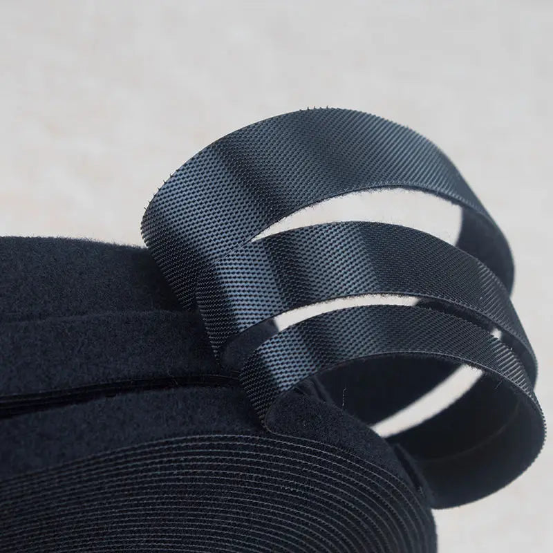 50Meter Roll Jumbo Vel Cro Adhesive Fastener Tape Wrap DIY Reusable