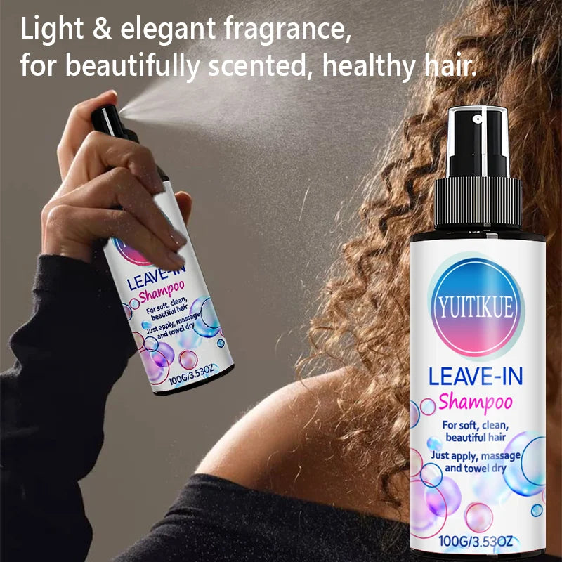 YUITIKUE Leave-In Hair Spray – Frizz Control, Shine & Moisture Leave-In Hair Spray Zpaxo