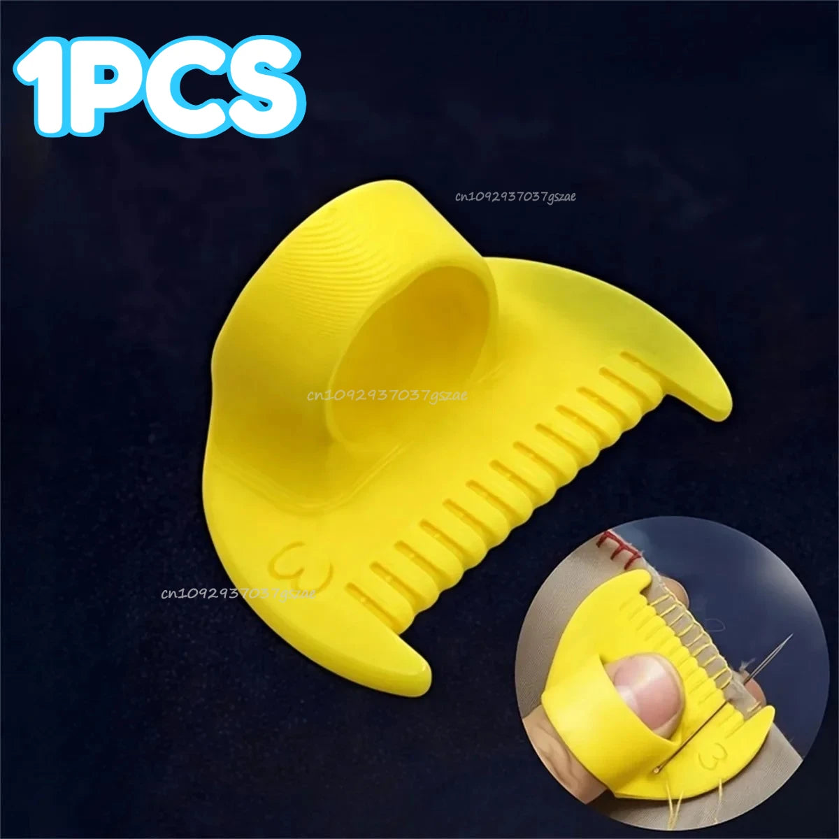 DIY Sewing Guide Template Kit for Consistent Stitches – 3mm Spacing Precision Sewing Tool for Fabric Embroidery & Leathercraft Zpaxo 1PCS-yellow-3mm