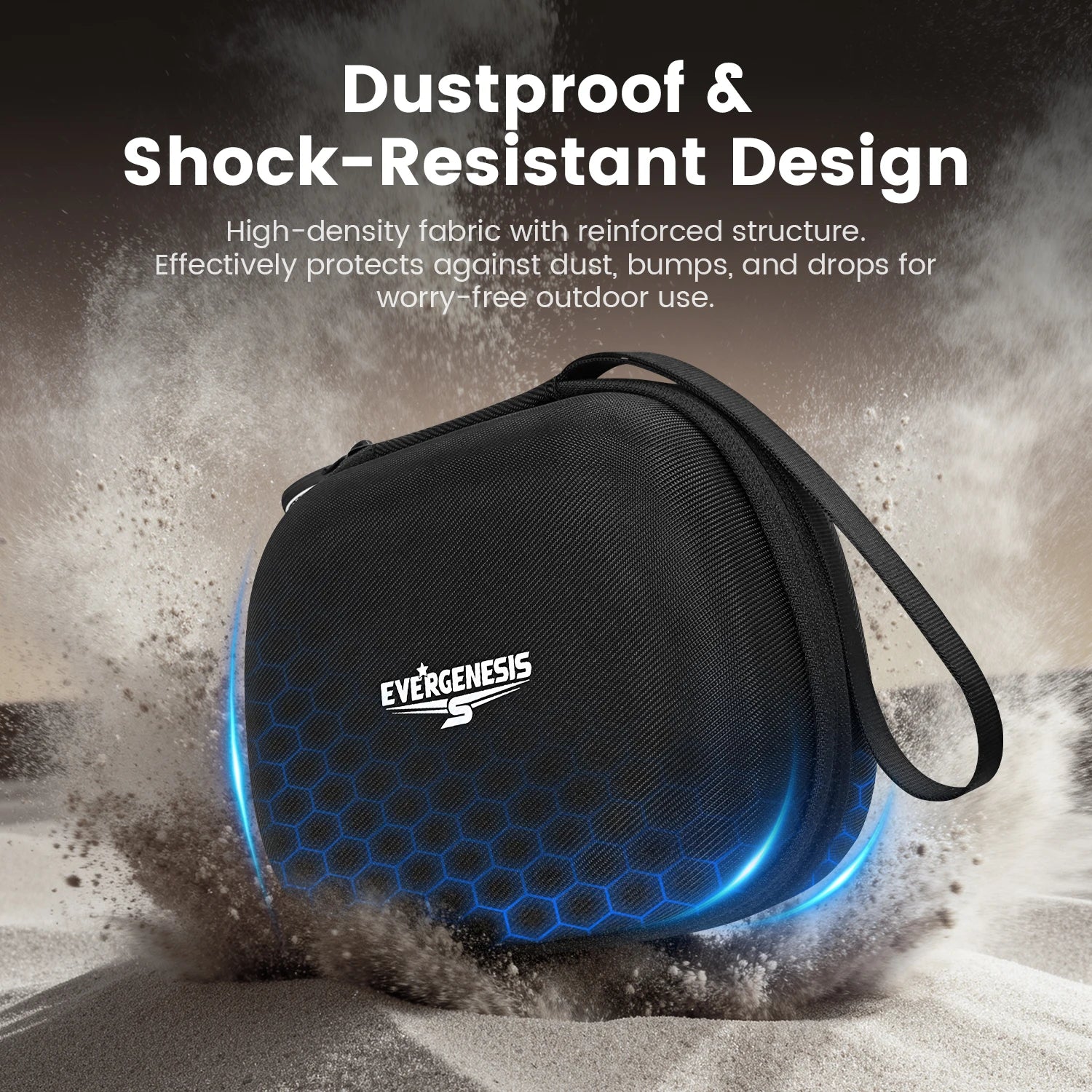 Shockproof EVA Controller Carrying Case for PS5/Xbox Serie X/S/Switch Pro with Anti-Scratch Velvet Lining & Accessory Pocket Bag Zpaxo
