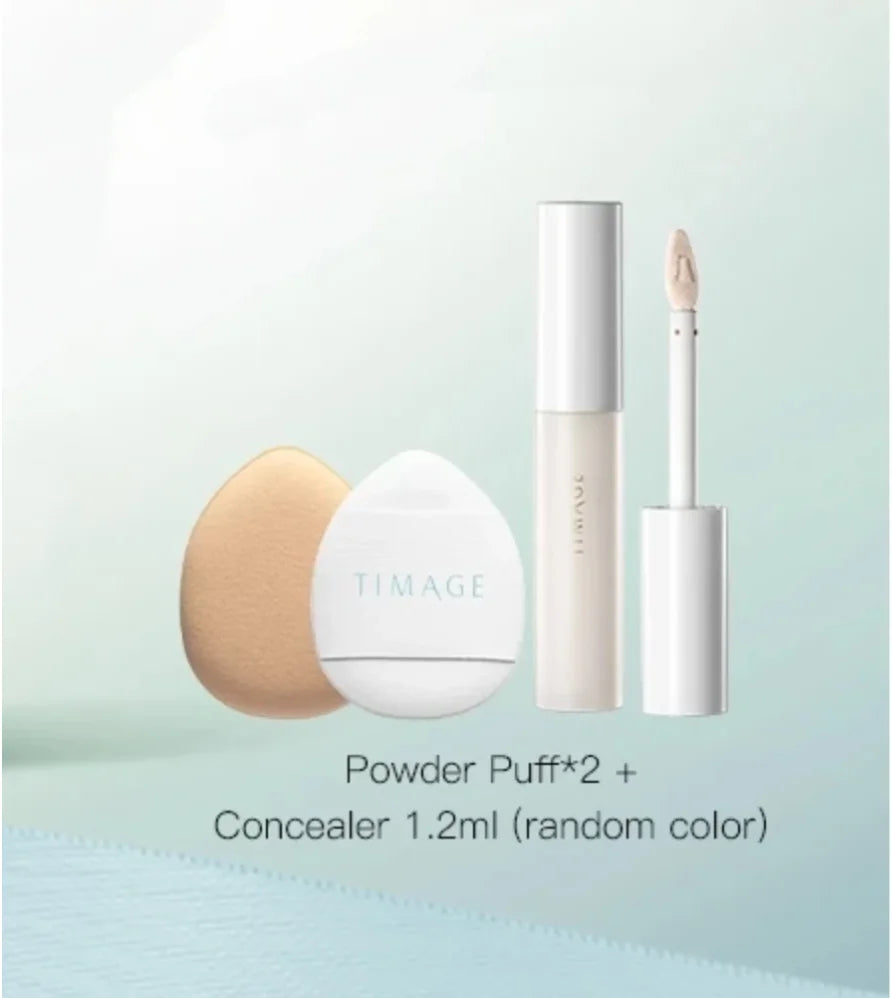 Timage Travel Suit Makeup Primer Concealer Palette Sample Foundation Zpaxo SET B