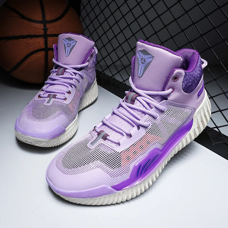Men's Basketball Shoes Breathable Cushioning Non-slip Wearable Runing Zpaxo 2339 1 36