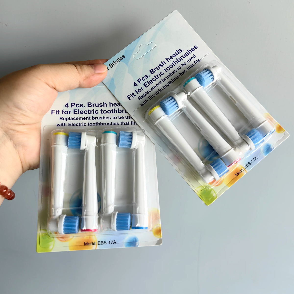 Wholesale 4 8 16 Lot Electric Toothbrush Head Oral B 6000 Replacement Zpaxo EBS-17A 8pcs