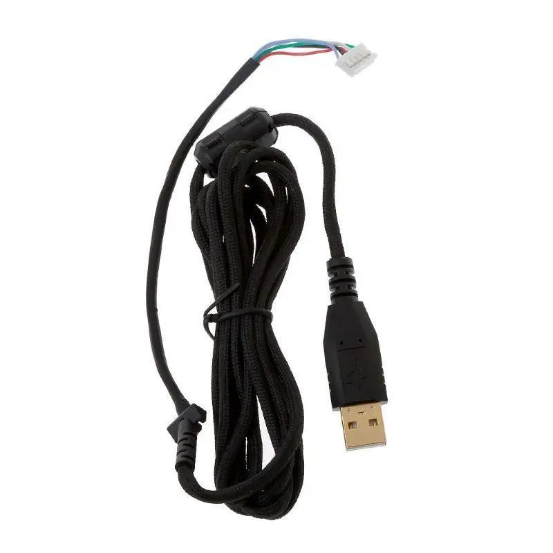652F 2m Replacement Durable PVC USB Mouse Cable Mouse Lines for G402 Mouse Zpaxo Black CN