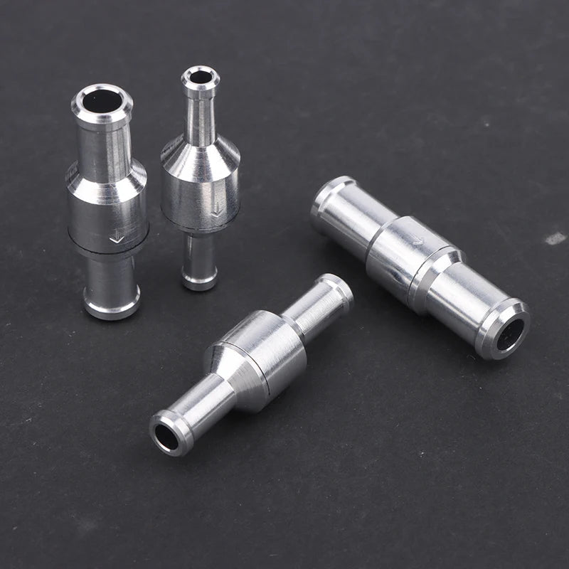 6 8 10 Aluminium Alloy One Way Check Valve Fuel Non Return Petrol