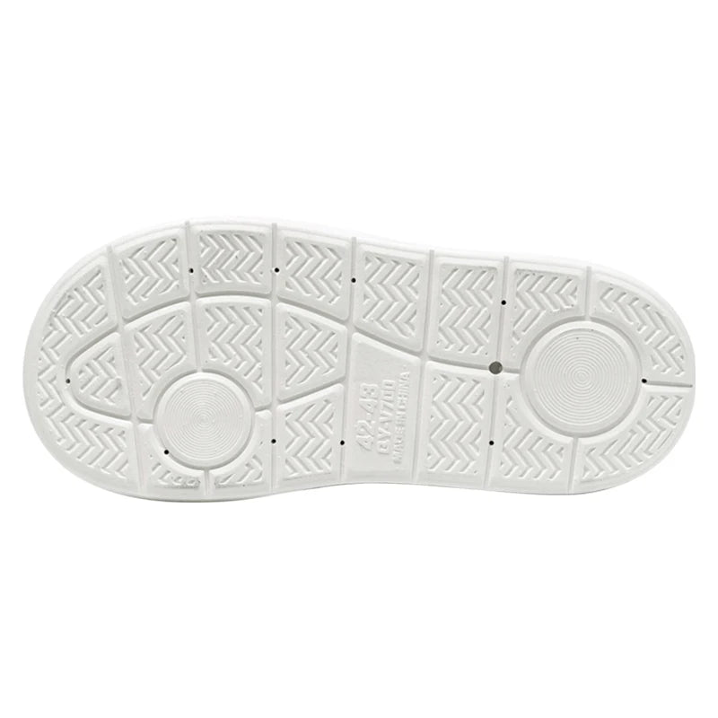 Fashion&sport Men's Slippers PVC Soft Sole Non-slip Slides Casual