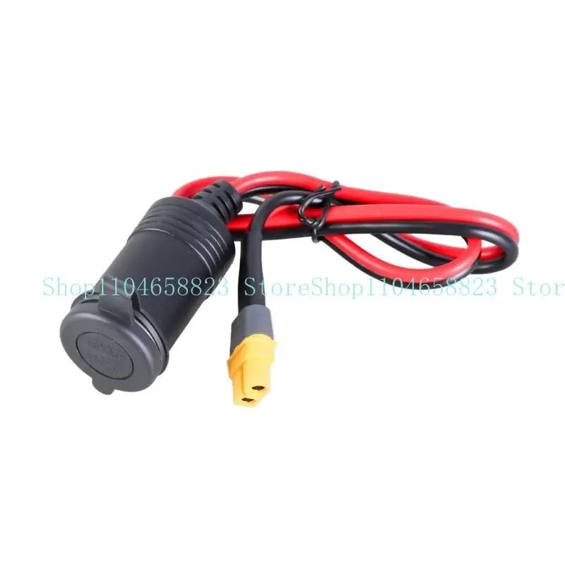 XT60 Male/Female to Car Charging Adapter 14AWG Female Car Charging Adapter Socket Connector Cable for Car Truck Motorcycle Zpaxo XT60 female China Mainland