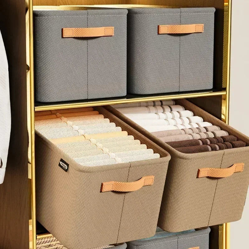 Thicken Clothes Organizer Pants Sweater Storage Cabinets Drawers Organizer Jeans Storage Box Wardrobe Clothes Storage Organizers Zpaxo