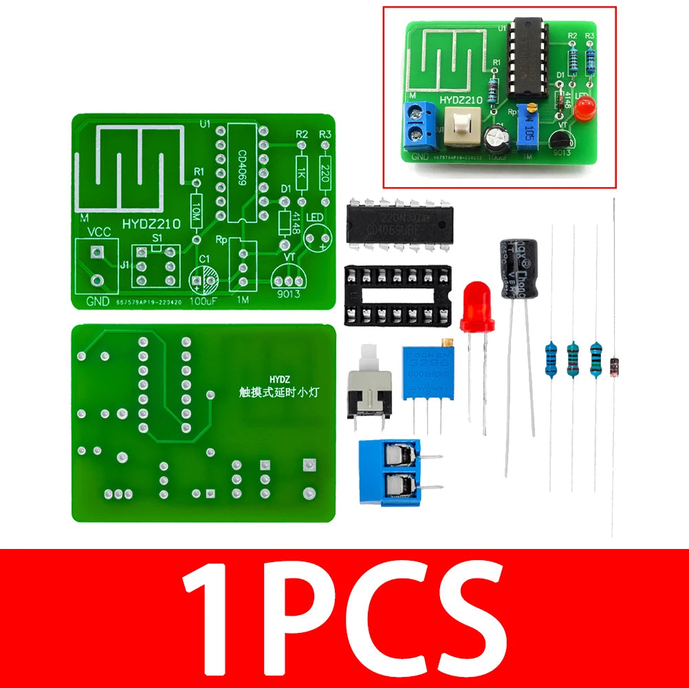 4 5-5V Touch-activated Capacitive Switch Auto-off Timer Module Ideal Zpaxo 1PCS