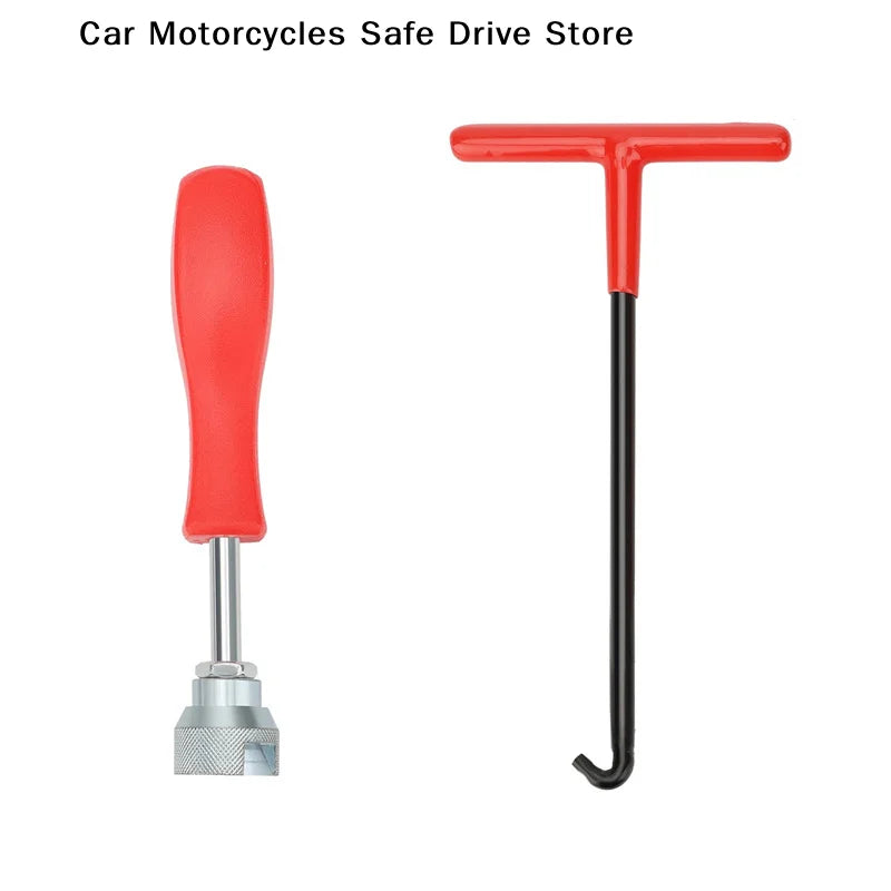 M2Pcs Metal Car Brake Caliper Spring Tool Hook Wrench Precise