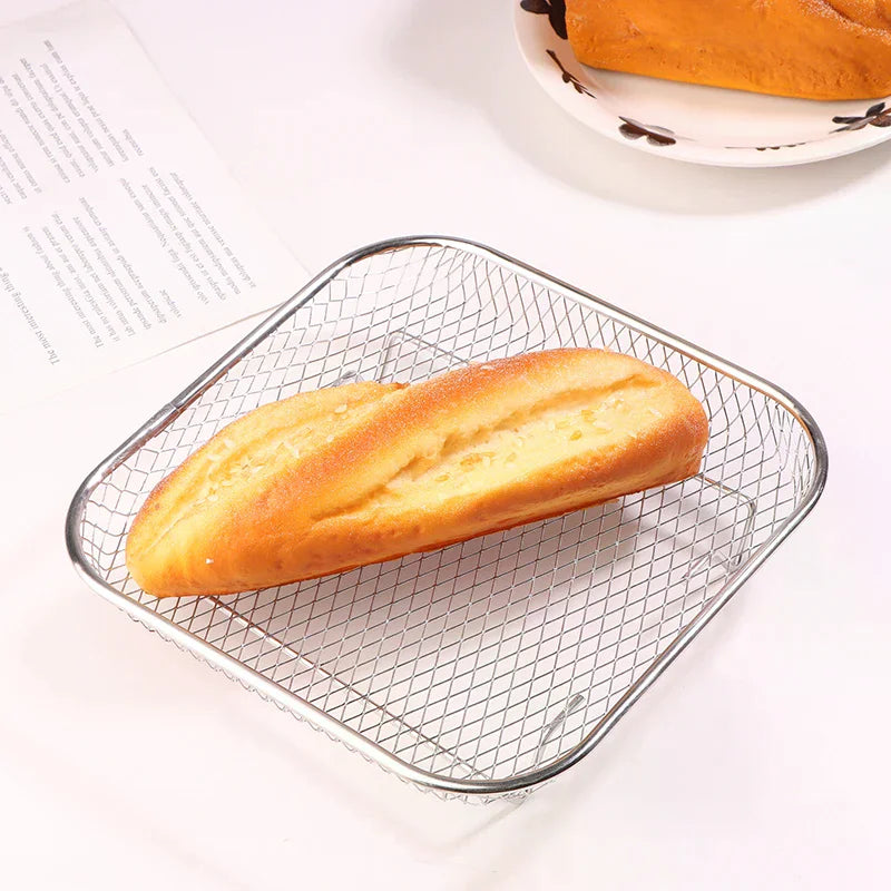 Non-stick Airfryer Tray Wire Rack Basket Kitchen Gadgets Air Fryer Zpaxo