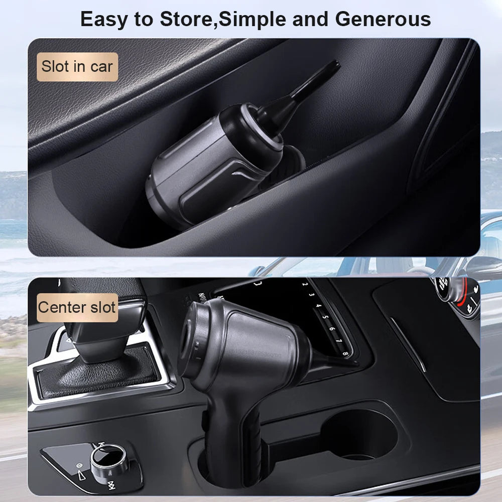 Car Vacuum Cleaner Portable Handheld Wireless 120W Power Powerful
