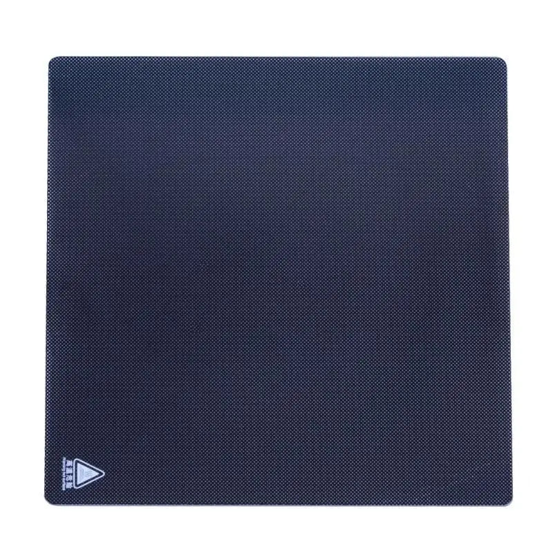 652F 3D Printer Accessories Heated Bed Carbon Crystal Silicone Glue-free Glass Plate Zpaxo