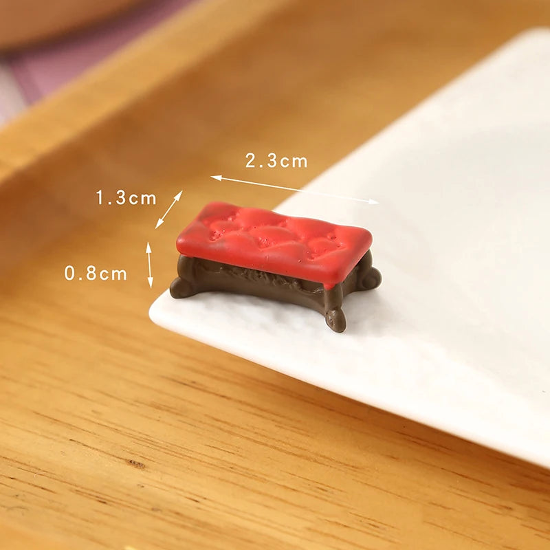 ▶1/12 Dollhouse Simulation Mini Furniture Model Dollhouse Living Room Scene Decoration Dolls House Ornament Pretend Play Toys Zpaxo A11