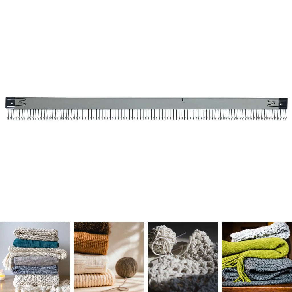 Knitting Machine Comb, Knitting Claw Weight, Practical Knitting Machine Part Cast on Comb, Metal Pin Comb for Kh868 Kh860 Zpaxo