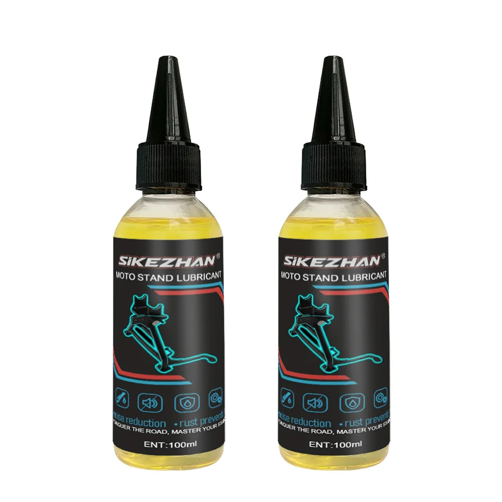 100ml Motorcycle Chain Lubricating Oil Main/Side Parking Stand Lubricants Maintenance Rust Noise Reducing Bicycles Chain Oil Zpaxo 200ml