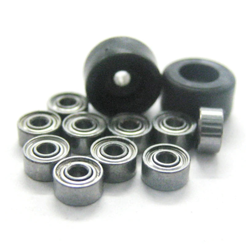 Urethane CNC Bearing Wheel Fingerboard Professional PU+Metal Mini