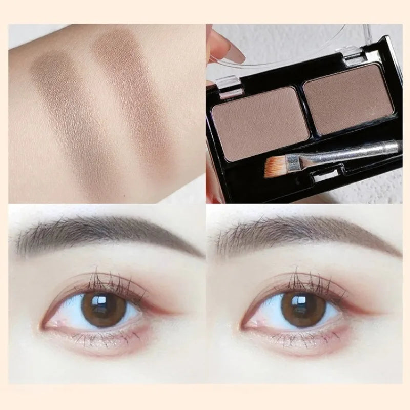 Two-color Eyebrow Powder Shadow Waterproof Sweat-proof