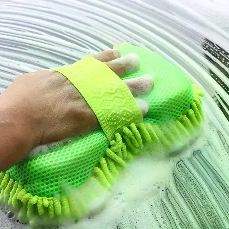 Microfiber Car Wash Sponge – Scratch-Free Auto Detailing