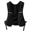 Reflective Storage Phone Bag Functional Vest Lightweight Backpack