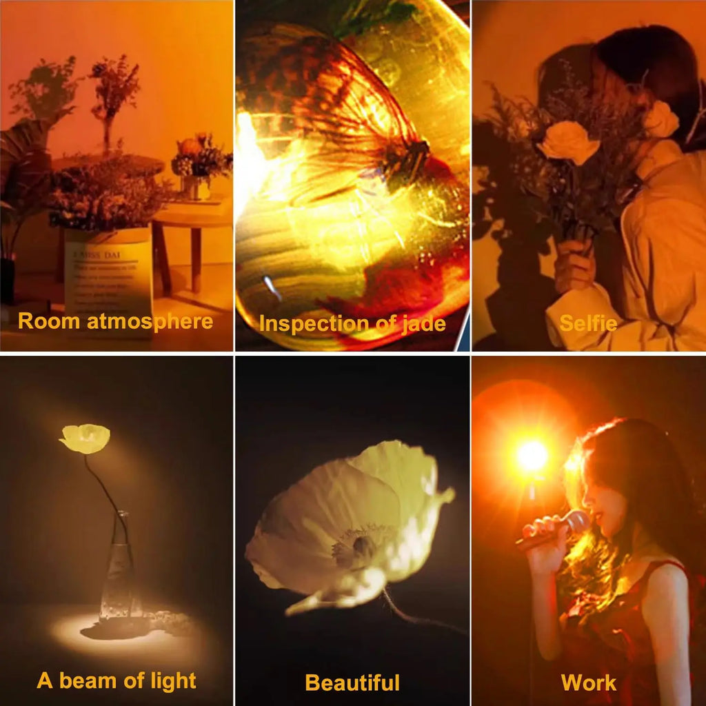 POCKETMAN 2-in-1 White & Amber LED Rechargeable Flashlight