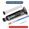 Prevent Corrosive Arcing 6 Colors Oil UV Photosensitive Solder Mask Ink BGA PCB Motherboard Paint Zpaxo A6