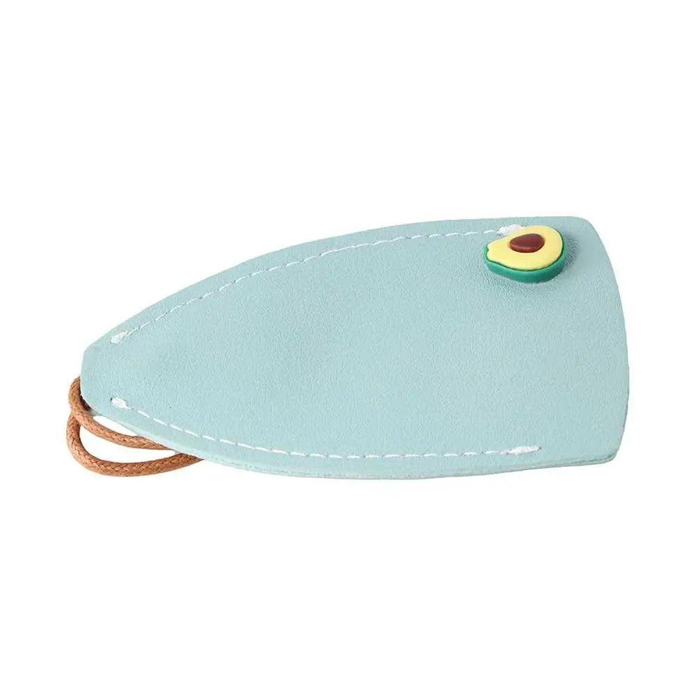 Pig Cartoon Strawberry Eggs PU Leather Rainbow Cherry Key Wallets Zpaxo